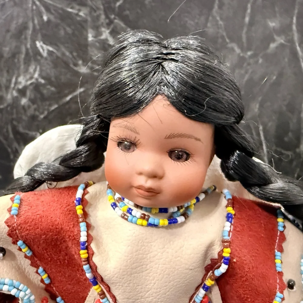 TIMELESS Limited Edition Native American Angel Doll - Picture 2 of 16